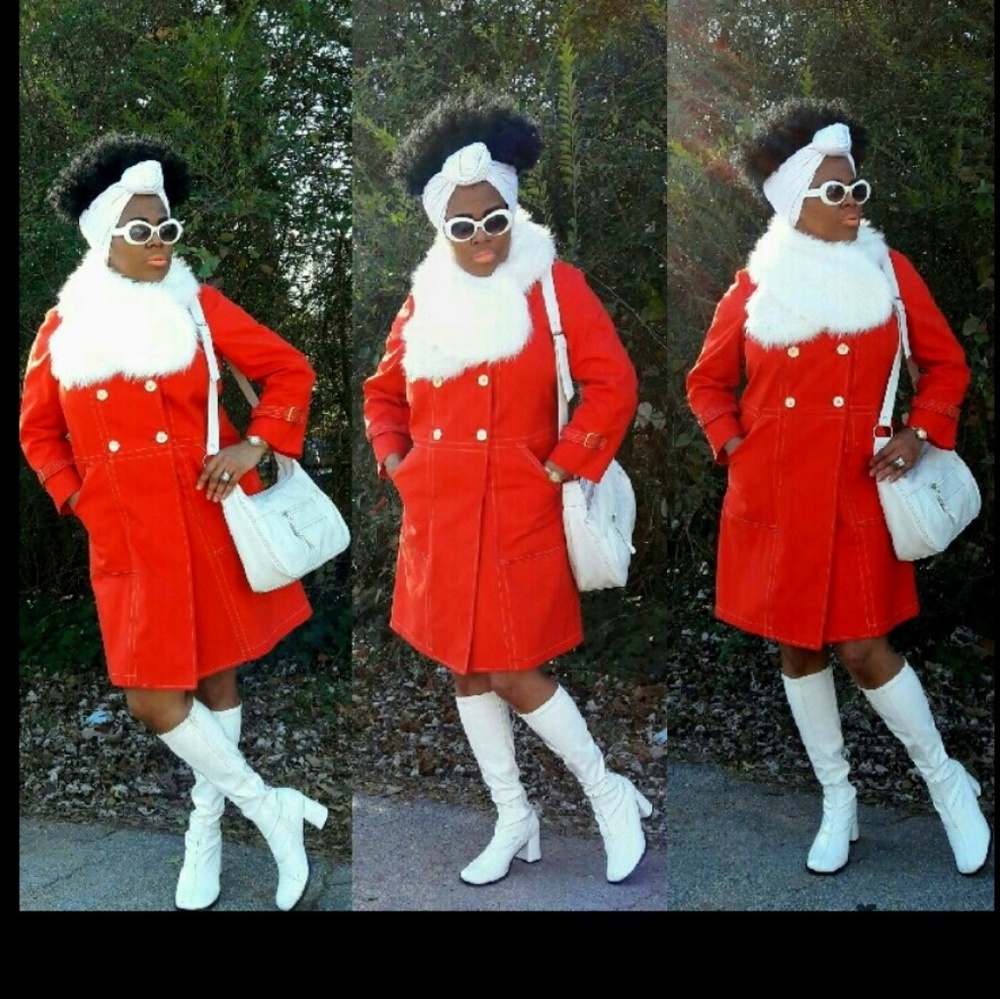 Orange All Weather Coat